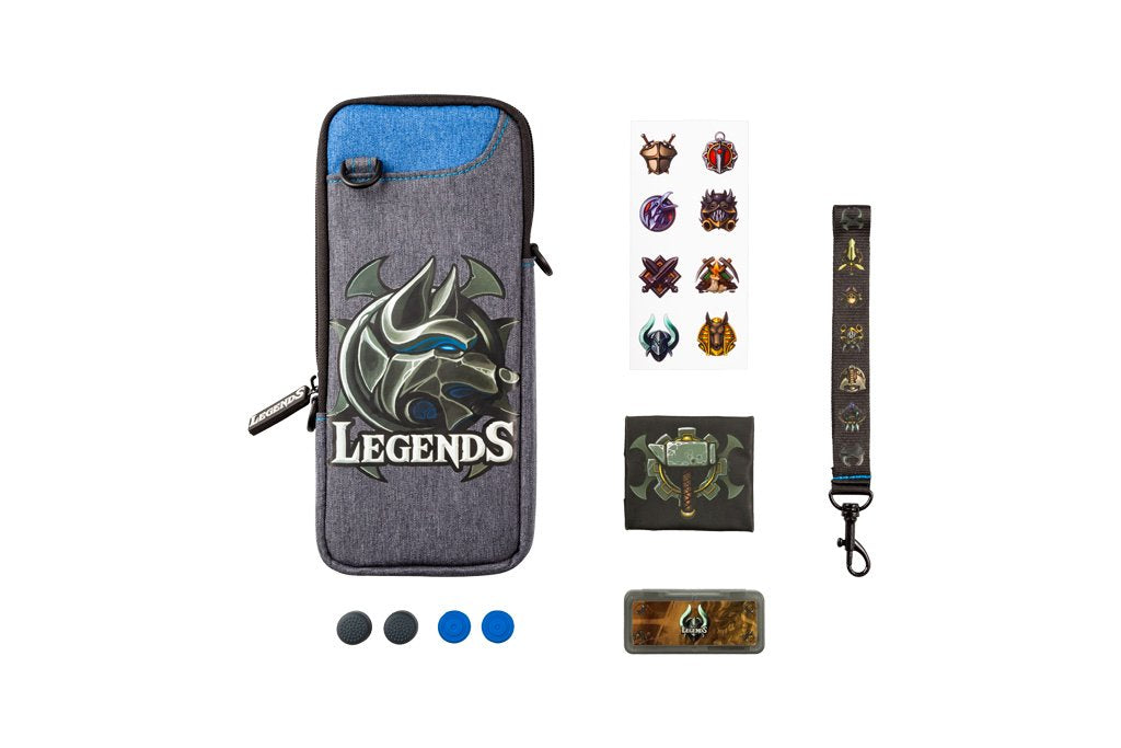 Fundas Y Almacenamiento Indeca Legen DS - Starter pack ( Nintendo Switch ) - Kit de accesorios con funda Fundas Y Almacenamiento Indeca Legen DS - Starter pack ( Nintendo Switch ) - Kit de accesorios con funda